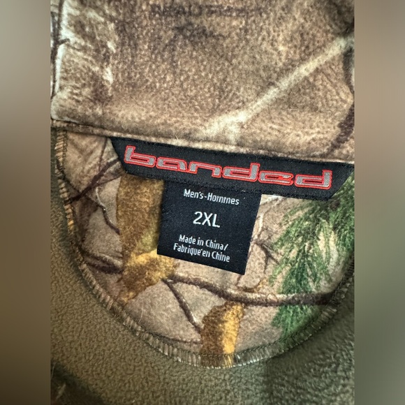 Banded Men's Heavy Tec Fleece 1/2 Zip Pullover - Picture 8 of 11